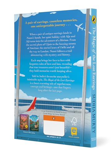 The Magic of the Lost Earrings: A New Nooni Adventure by Sudha Murty - A Story of History, Family Bonds and Hidden Treasures Ages 9+  Grab2Buy Generic Grab2Buy