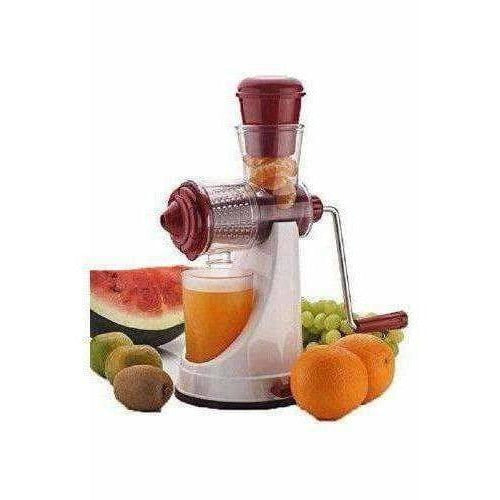 Fruit & Vegetable Manual Juicer with Steel Handle Polypropylene Hand Juicer 