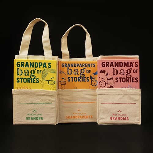 A Bagful of Stories: A Gift Edition Boxset of Grandma’s, Grandpa’s and Grandparents’ Bag of Stories by Sudha Murty 