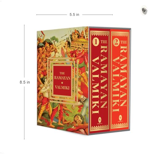 The Ramayan of Valmiki: Volume 1 & 2 (Deluxe Hardbound Edition) Boxed Set by Valmiki  Grab2Buy Generic Grab2Buy