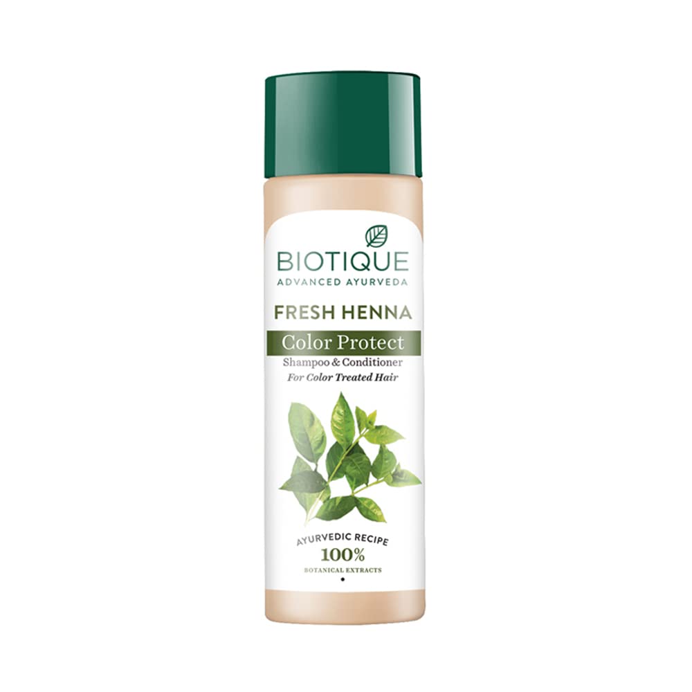 Biotique Bio Henna Leaf Fresh Texture Shampoo and Conditioner - Grab2buy