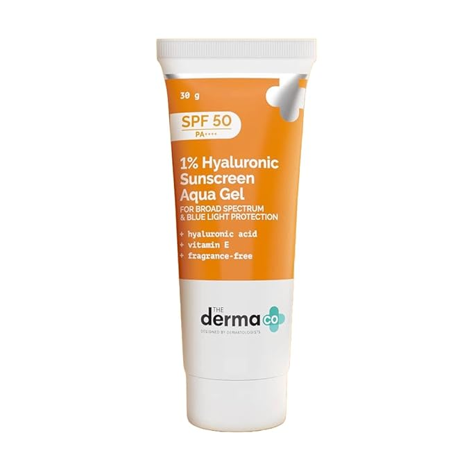The Derma Co 1% Hyaluronic Sunscreen Aqua Gel - Grab2buy