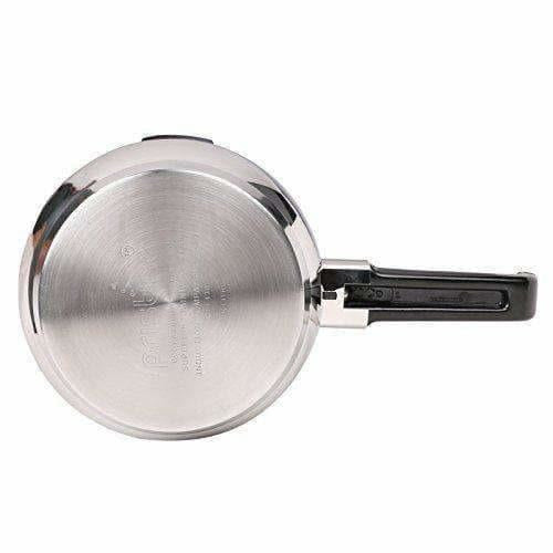 Stainless Steel Handi Pressure Cooker, Silver - 2.5 Litres - Grab2buy