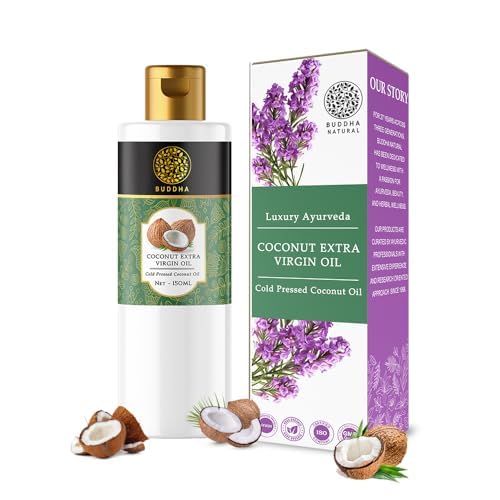 Buddha Natural Cold Pressed Virgin Coconut Oil - For Skin, Hair And Baby Care Hair Oil - Grab2buy
