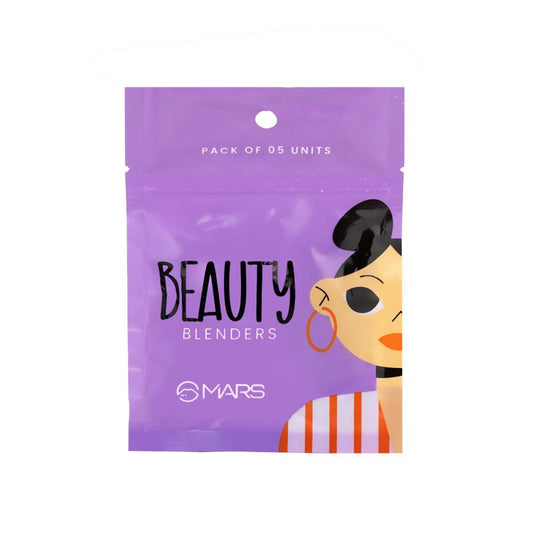 MARS Cosmetics Mini Beauty Blender For Face Makeup - Set Of 5 