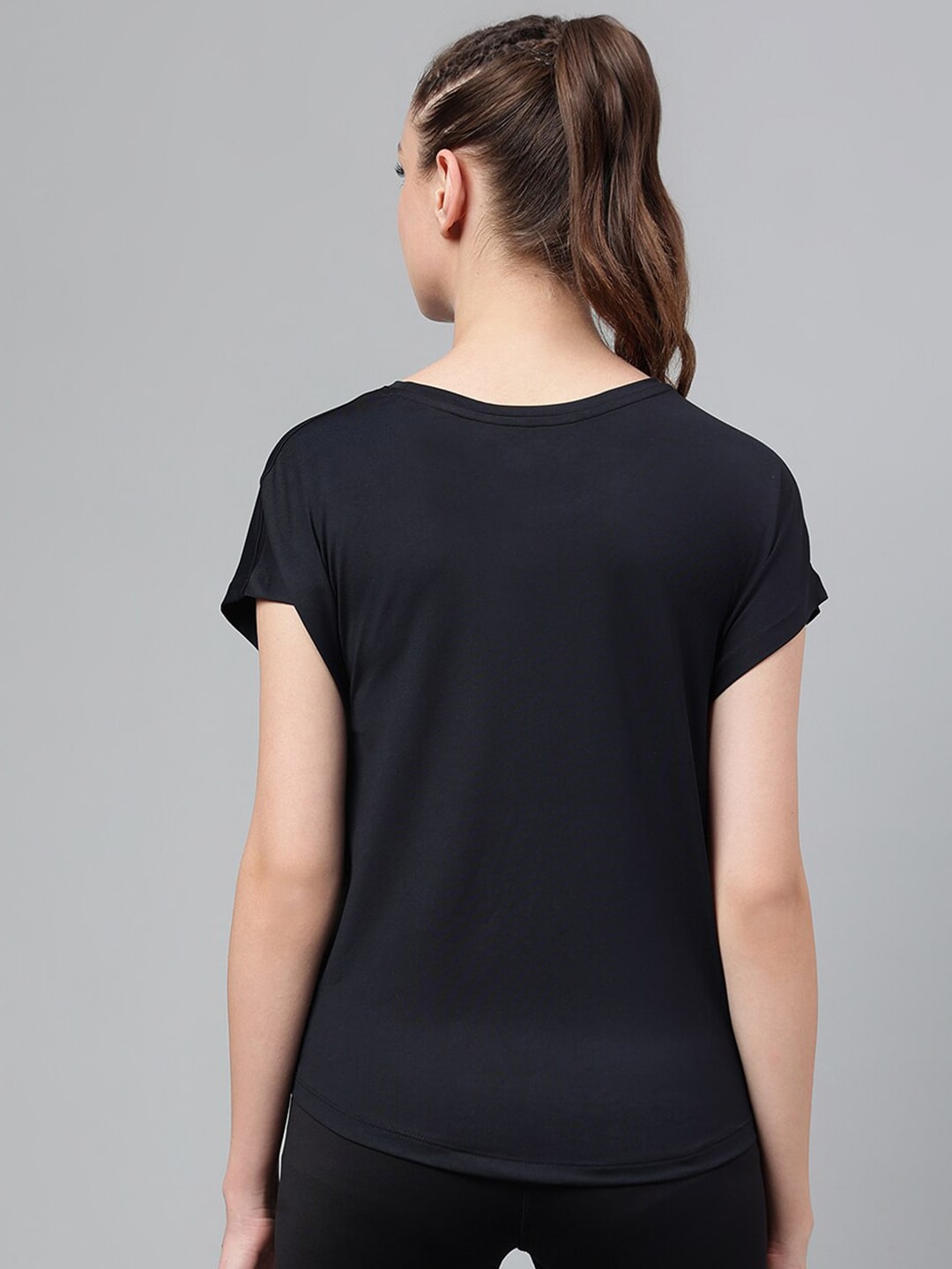 MKH Typography Printed Extended Sleeves Dri-FIT Relaxed Fit T-shirt 