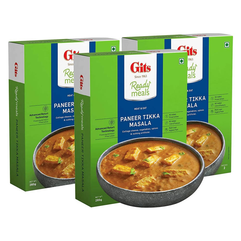 Gits Ready Meals Heat & Eat Paneer Tikka Masala - Grab2buy
