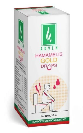 Adven Homeopathy Hamamelis Gold Drops 