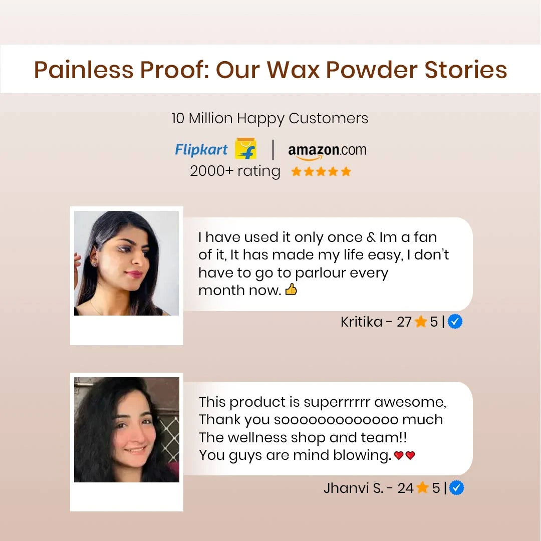 The Wellness Shop Chocolate Hair Removal Powder  Grab2Buy The Wellness Shop Grab2Buy