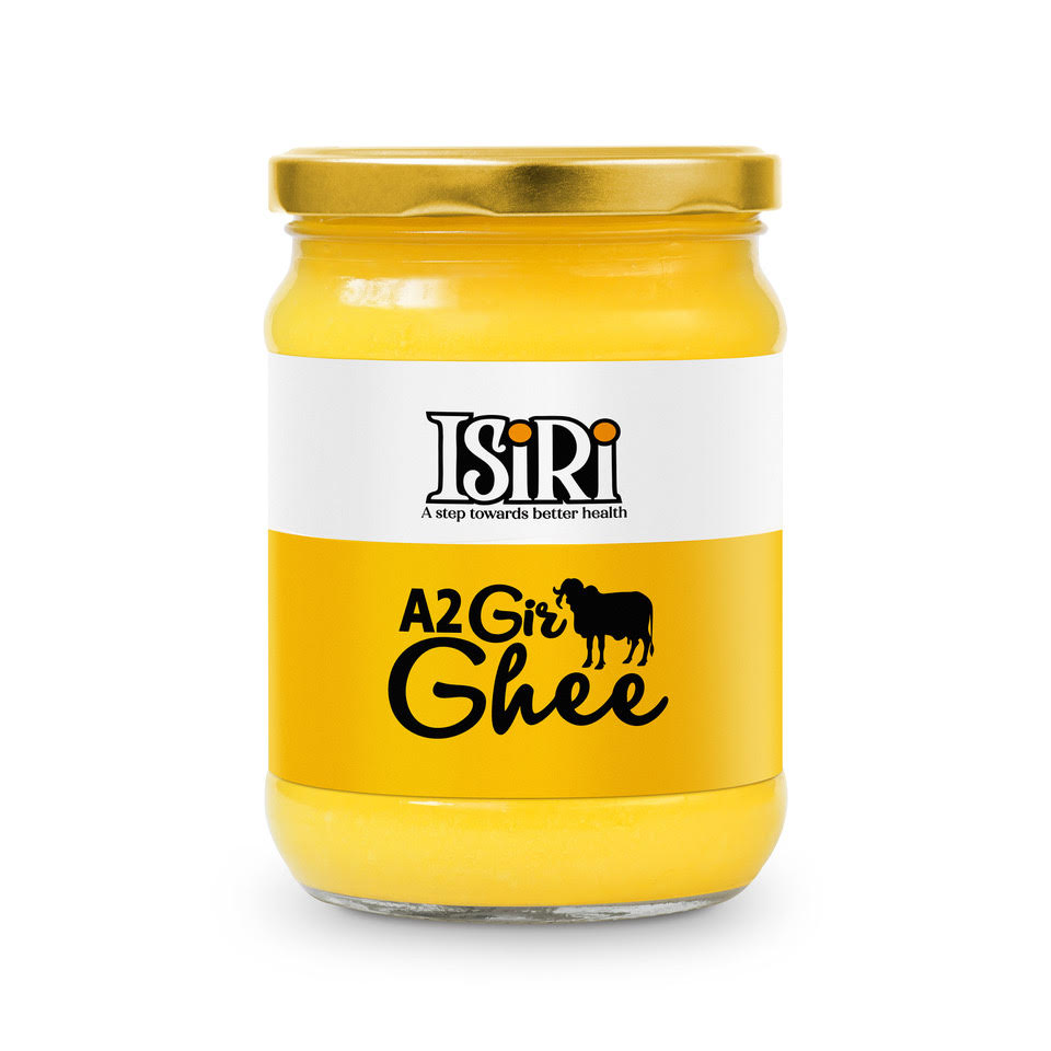 Isiri A2 Desi Cow Ghee | Made From Grass Fed A2 Cow's Milk | Organic & Pure Ghee 