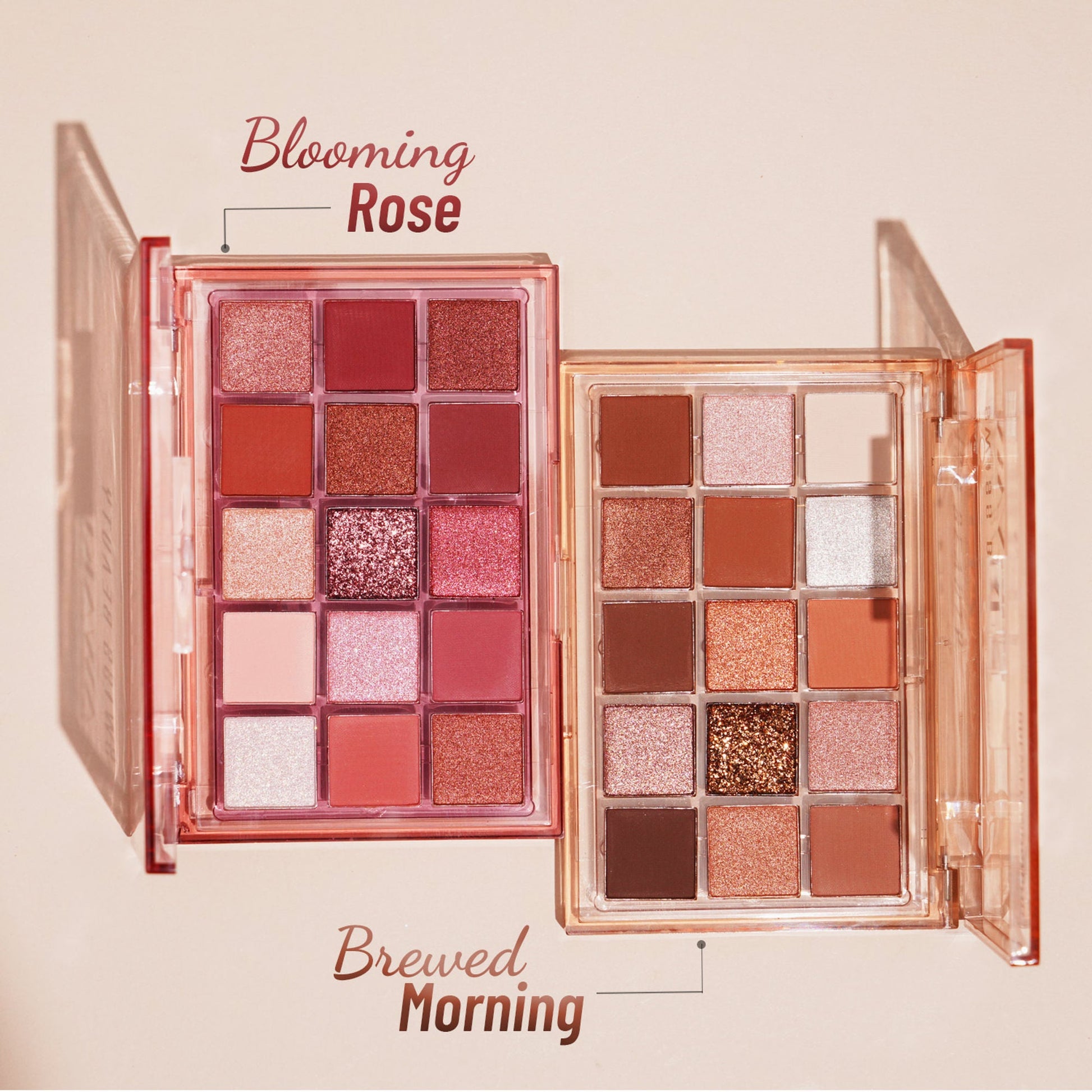 Swiss Beauty Awaken Eyeshadow Palette , Matte + Shimmer Finish , Long-Lasting - Blooming Rose