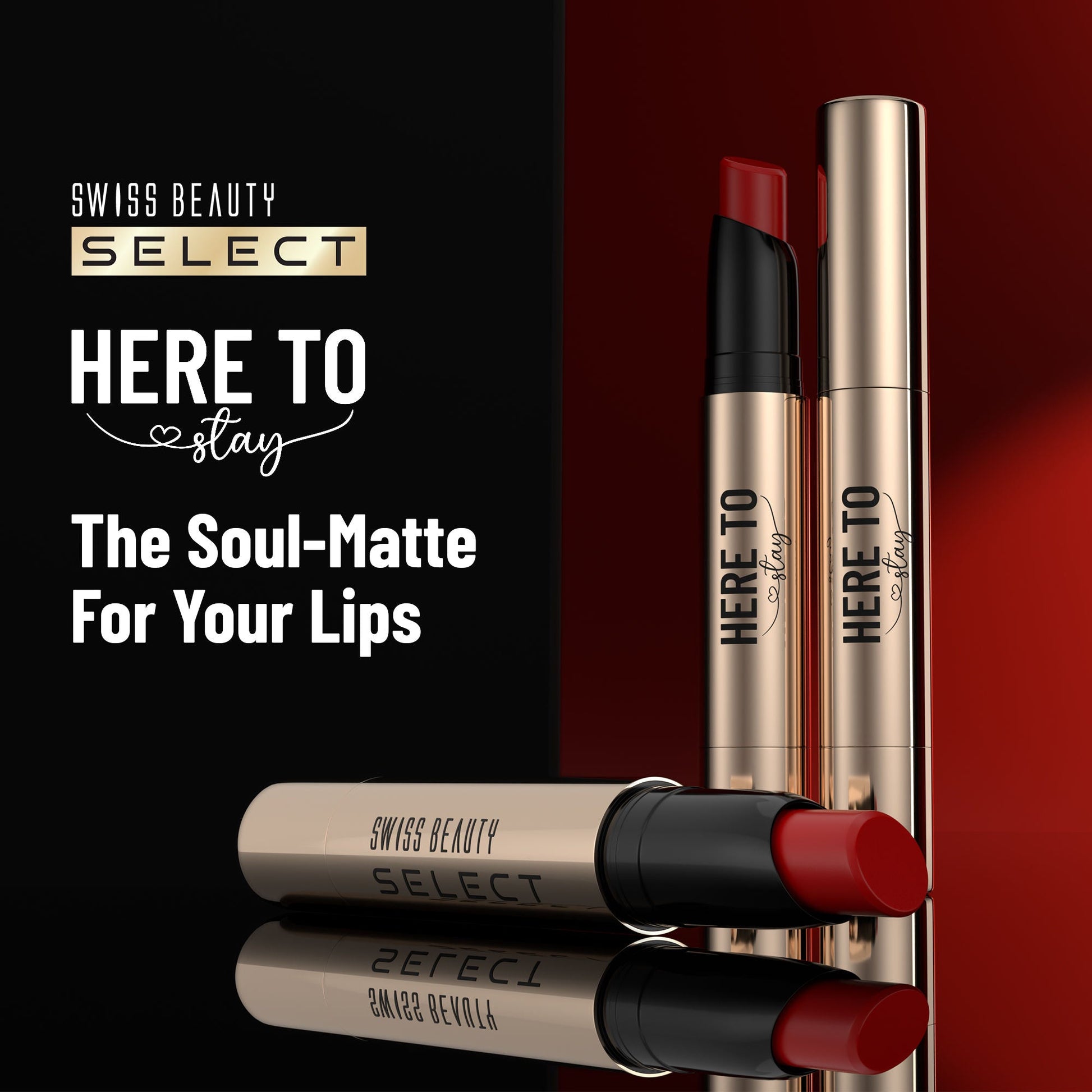 Swiss Beauty Select Here To Stay Lip Crayon Velvety-Matte Finish , 12-Hour Stay - 2 Mauve Macaron