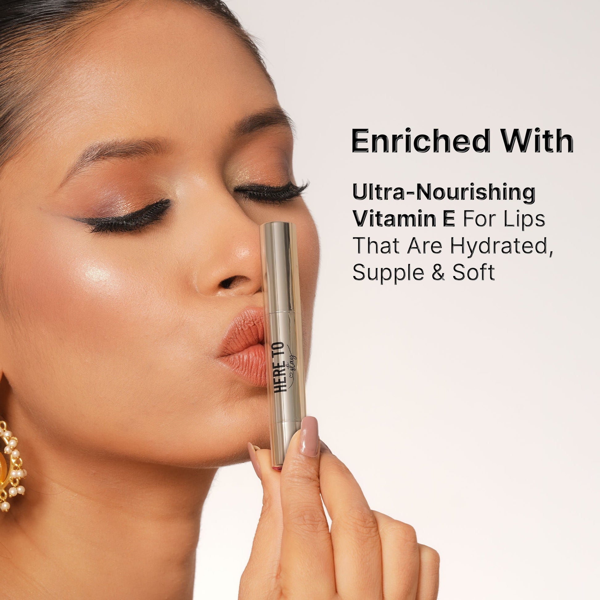 Swiss Beauty Select Here To Stay Lip Crayon Velvety-Matte Finish , 12-Hour Stay - 4 Cool Rose