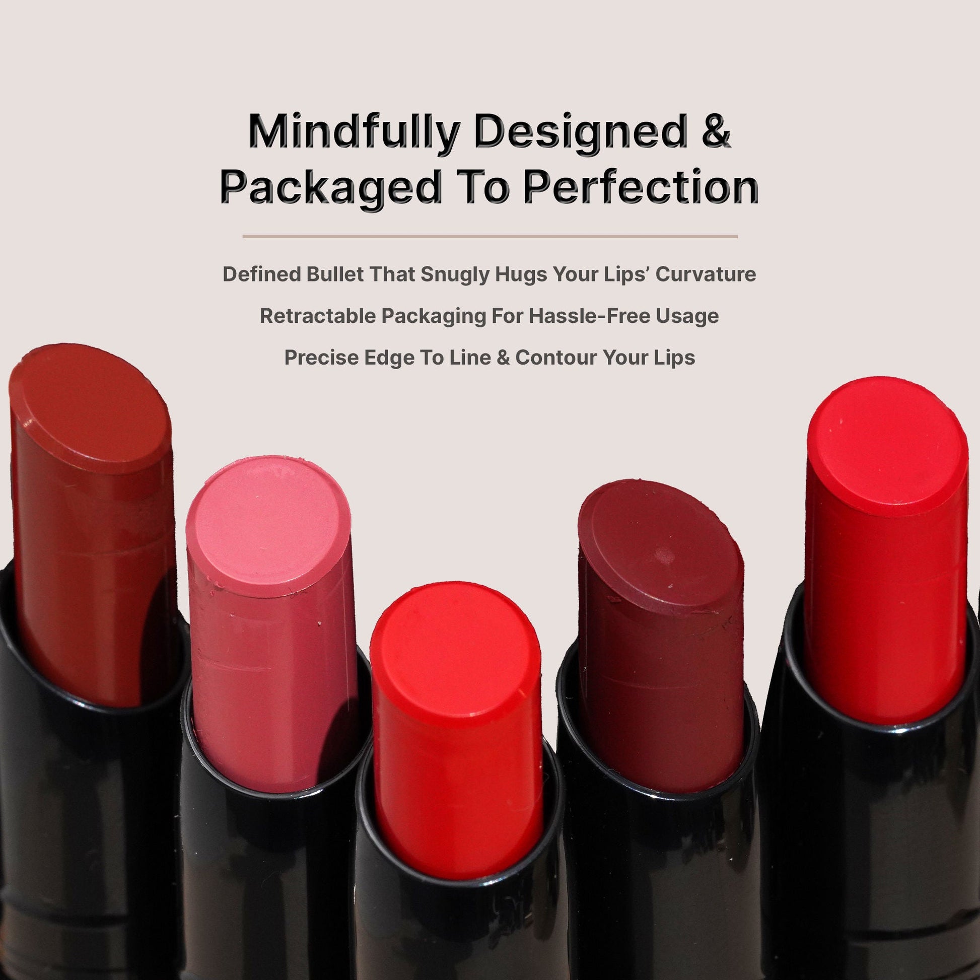 Swiss Beauty Select Here To Stay Lip Crayon Velvety-Matte Finish , 12-Hour Stay - 8 Red Evoke