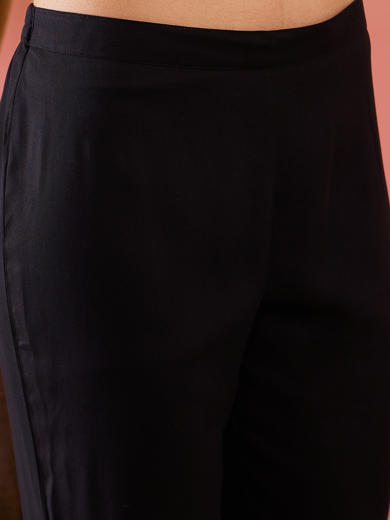 InWeave Black 3 Piece Co Ord Set With Belt 
