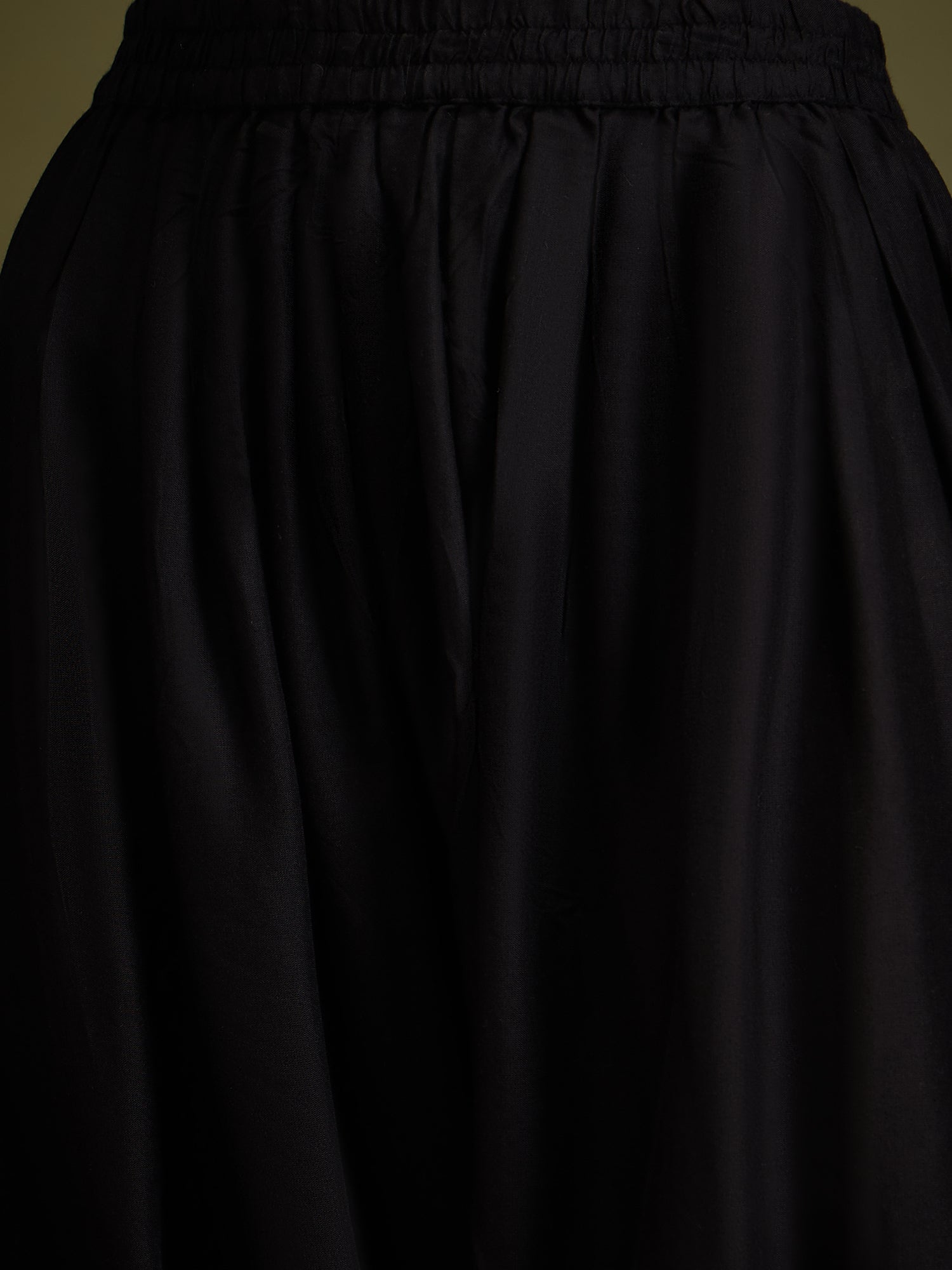 InWeave Black Angrakha Dhoti Co Ord Set 