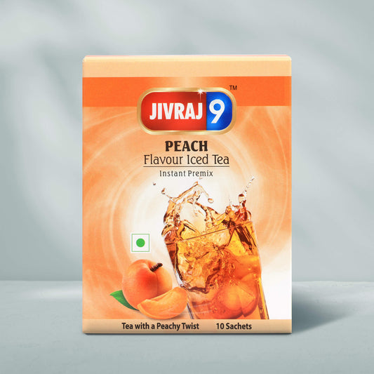 jivraj9 Tea Peach Premix Iced Tea Box