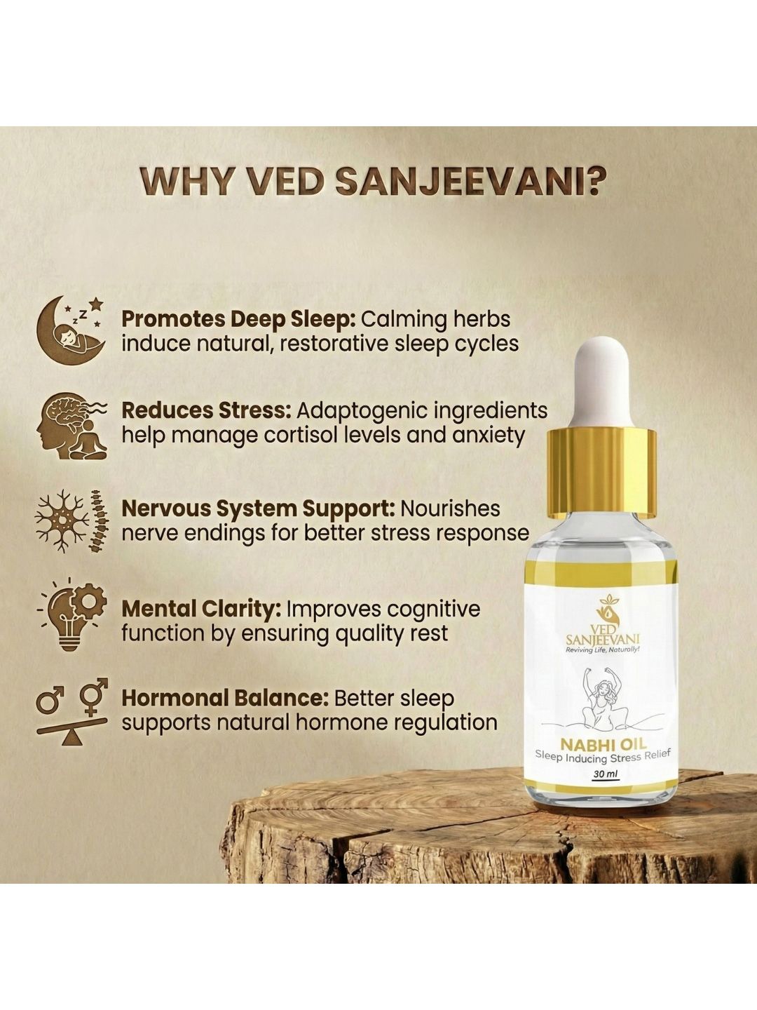 Ved Sanjeevani Sleep Inducing Nabhi Oil  Grab2Buy Ved Sanjeevani Grab2Buy