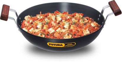 Hawkins Futura Hard Anodised Kadhai 14.5 cm Diameter 4 L (AK40)