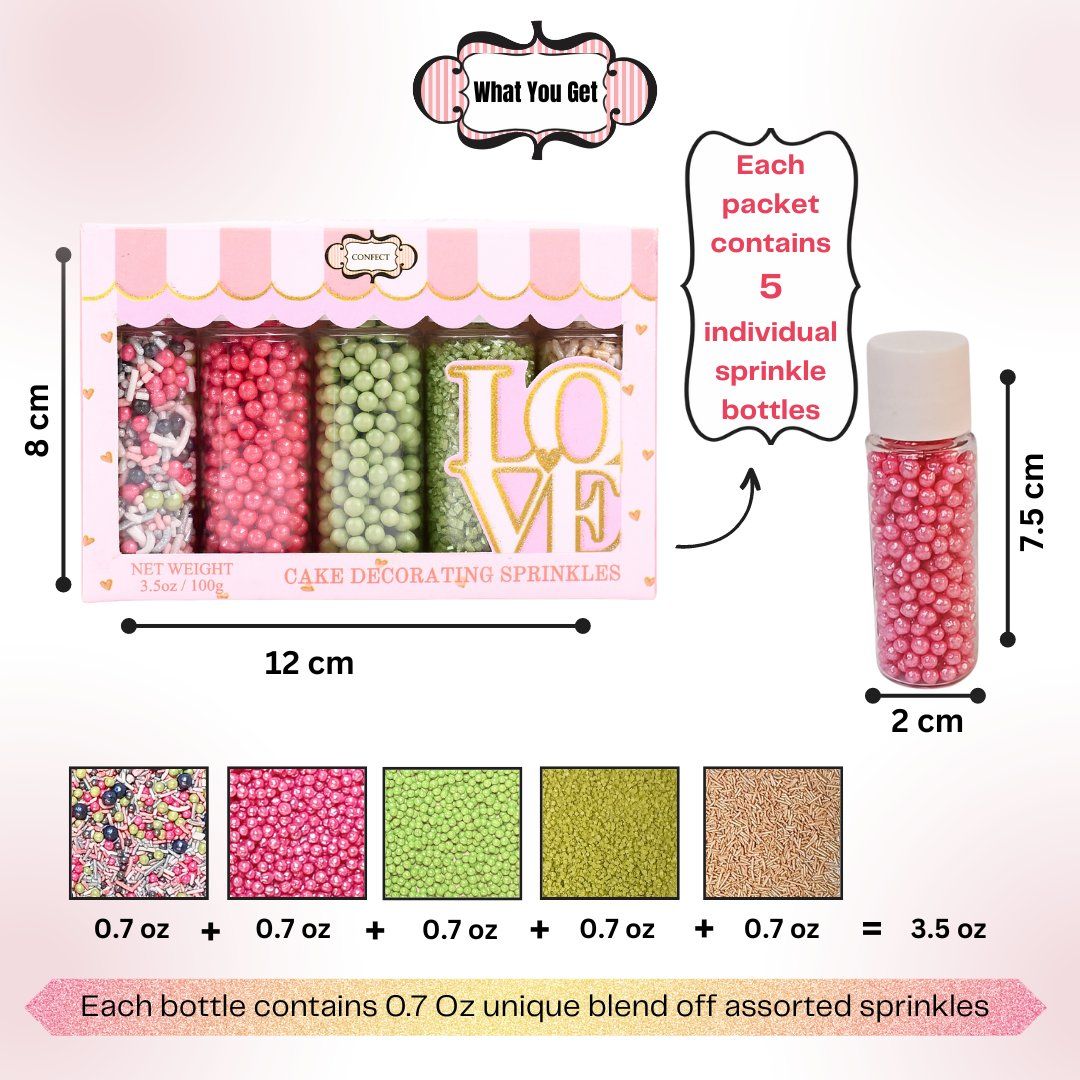 Confect Fusion Mashup Sprinkles FM Multipack 45