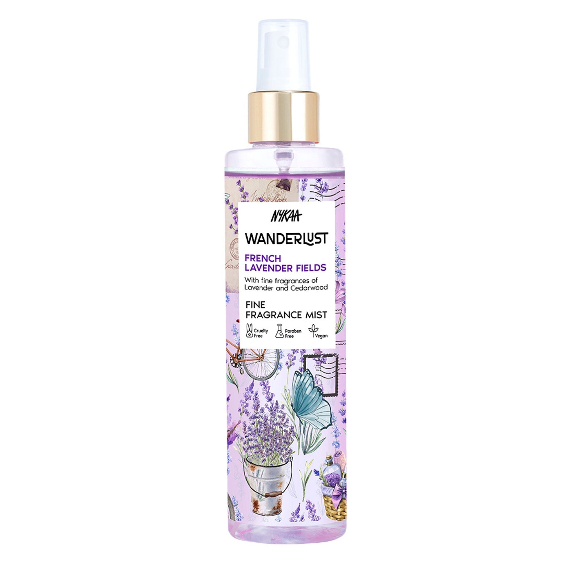 Wanderlust Fragrance Mist For Her - French Lavender  Grab2Buy Wanderlust Grab2Buy