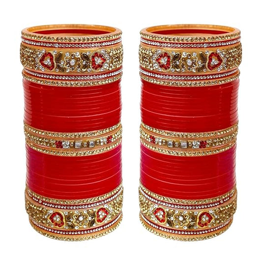 Tehzeeb Creations Bridal Bangle Set Wedding Chuda Designer Chura Fashion Choora For Women