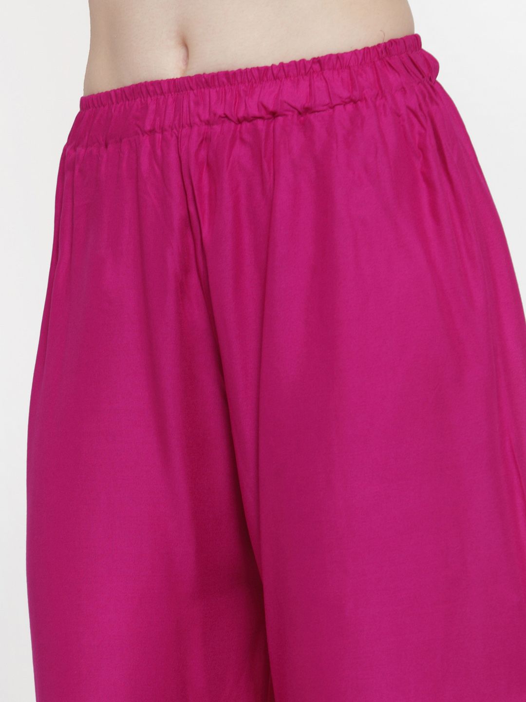 TAG 7 Women Pack Of 2 Solid Flared Palazzos