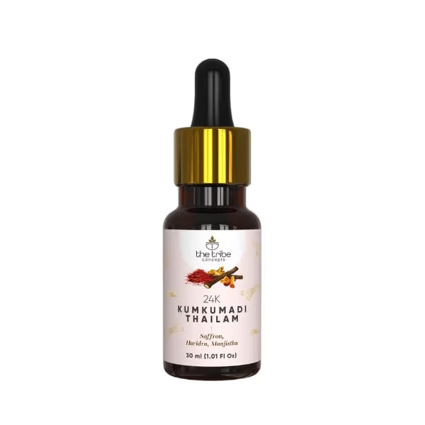 The Tribe Concepts 24k Kumkumadi Thailam - Skin Brightening Oil - Distacart