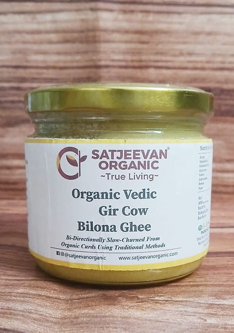 Satjeevan A2 Gir Cow Bilona Ghee | Pure A2 Gir Cow Bilona Ghee | 100% Gir Cow Ghee | Traditional Cow Ghee 