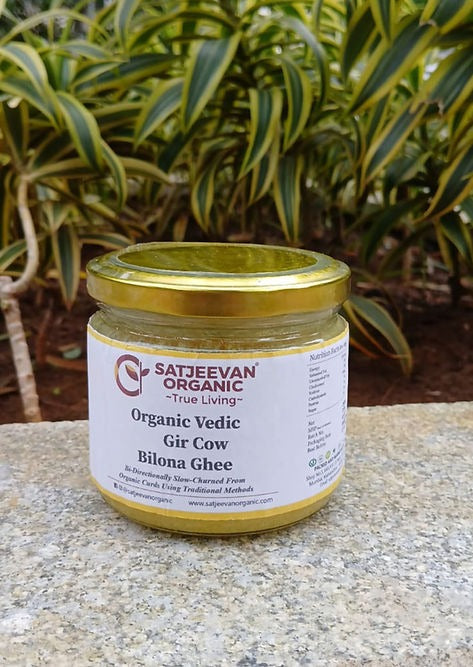 Satjeevan A2 Gir Cow Bilona Ghee | Pure A2 Gir Cow Bilona Ghee | 100% Gir Cow Ghee | Traditional Cow Ghee 