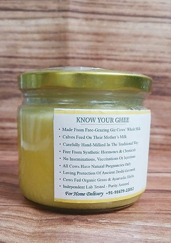 Satjeevan A2 Gir Cow Bilona Ghee | Pure A2 Gir Cow Bilona Ghee | 100% Gir Cow Ghee | Traditional Cow Ghee 