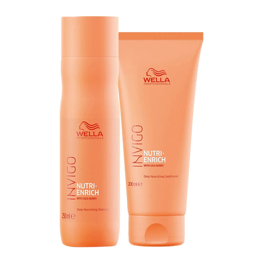 Wella Professionals Invigo Nutri Enrich Deep Nourishing Shampoo And Conditioner Combo  Grab2Buy Wella Professionals Grab2Buy