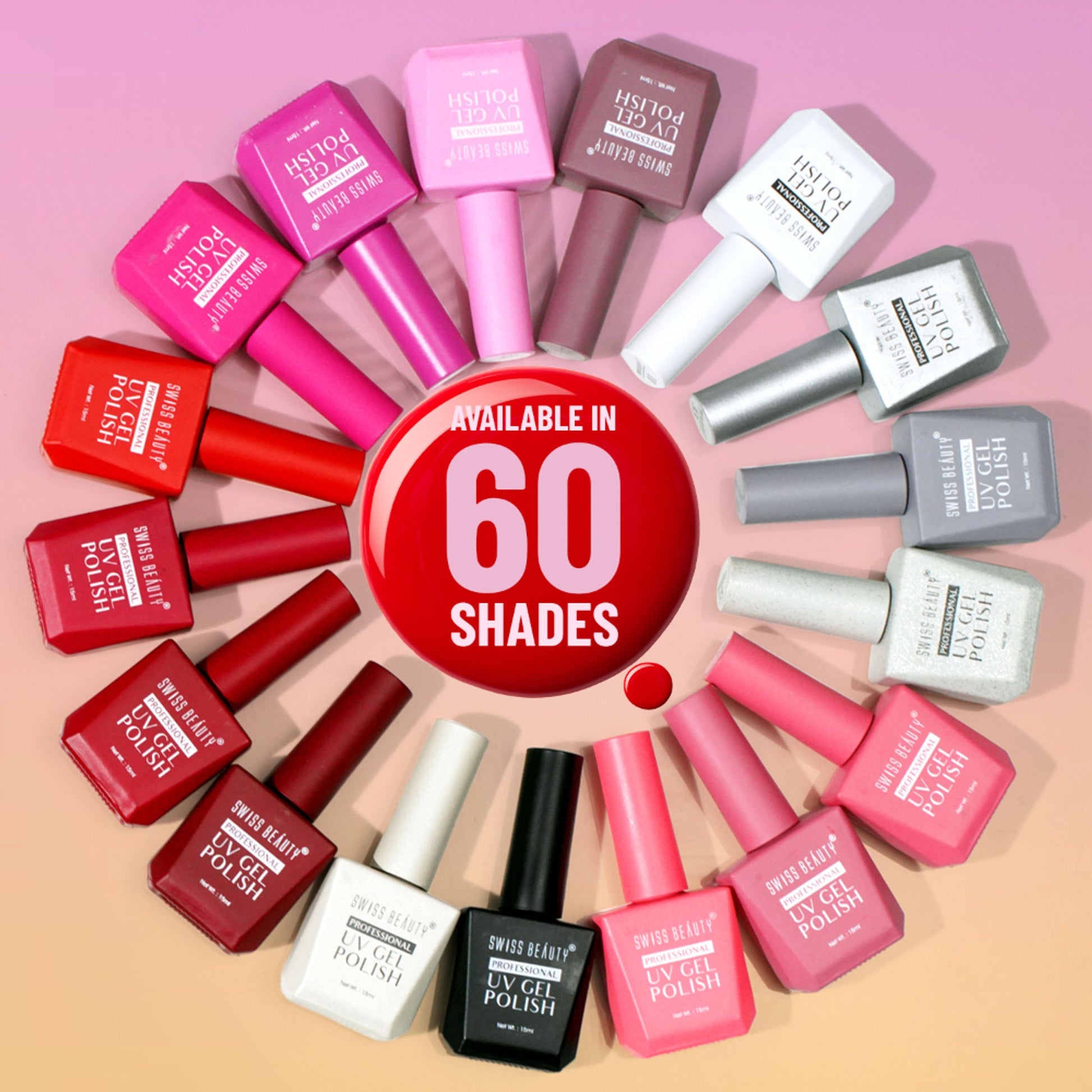 Swiss Beauty Professional UV Gel Nail Polish - Shade-50