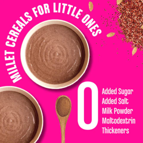 Early Foods Organic Sprouted Ragi Porridge Mix 