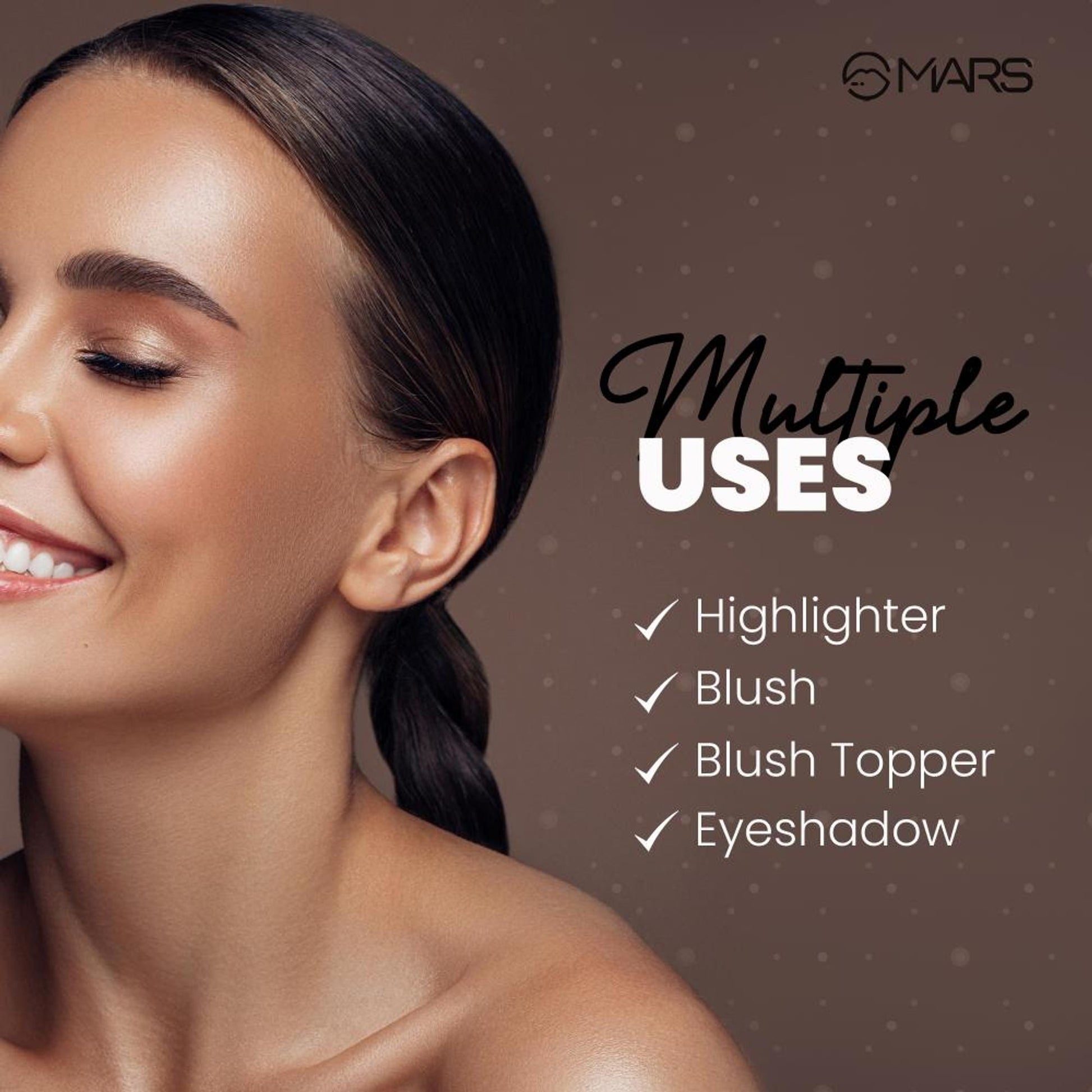 MARS Cosmetics Glowzilla 6 Shade Face Highlighter Palette - 02 