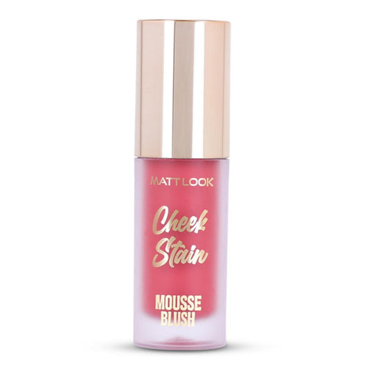 Matt Look Cheek Stain Mousse Blushs - 01 Dream Boat 