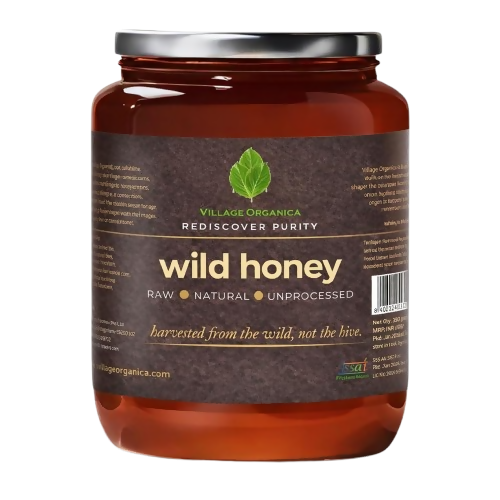 Village-Organica Raw Wild Honey  Grab2Buy Village-Organica Grab2Buy