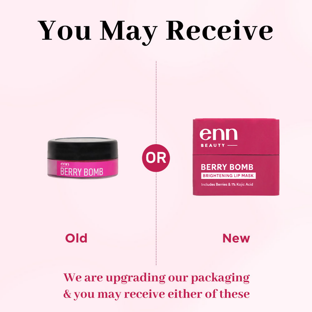 Enn Brightening Lip Mask & Lip Balm For Dry 