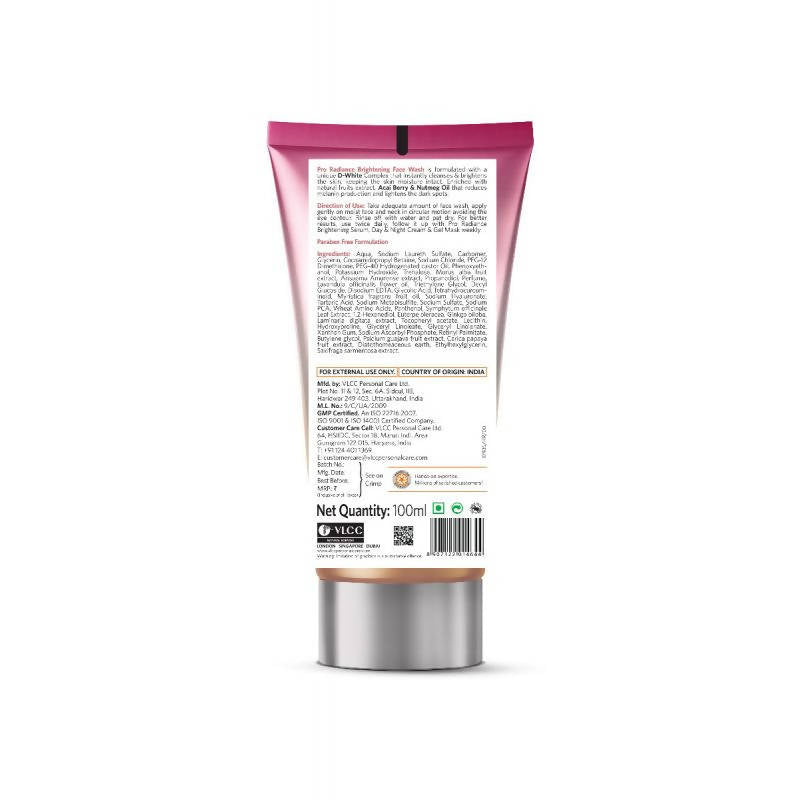VLCC Pro Radiance Skin Brightening Foaming Face Wash  Grab2Buy VLCC Grab2Buy