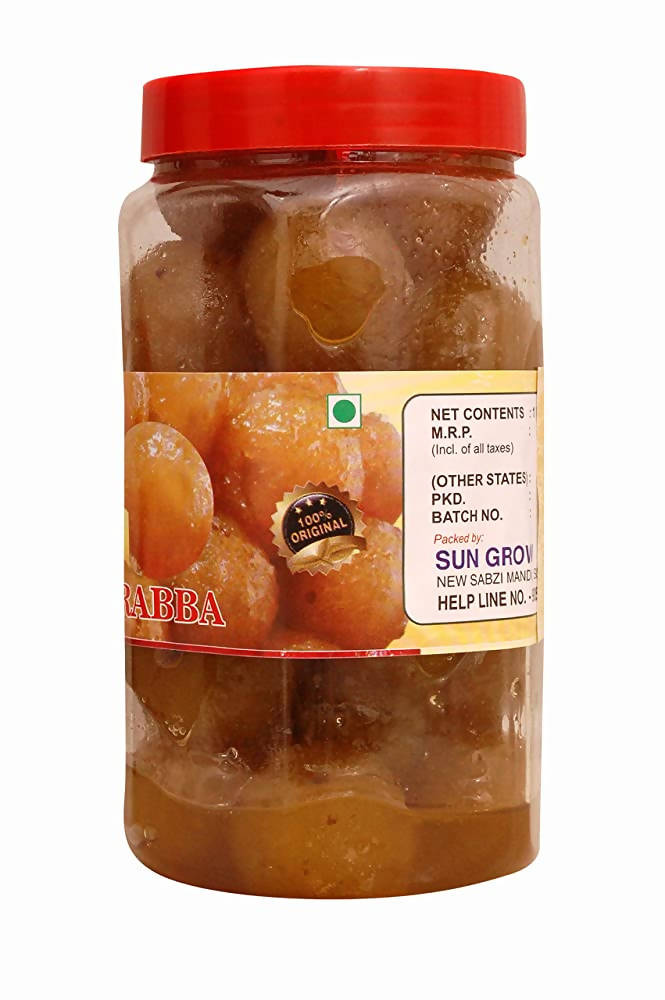 Sun Grow Homemade Organic Dry Aamla Murabba 
