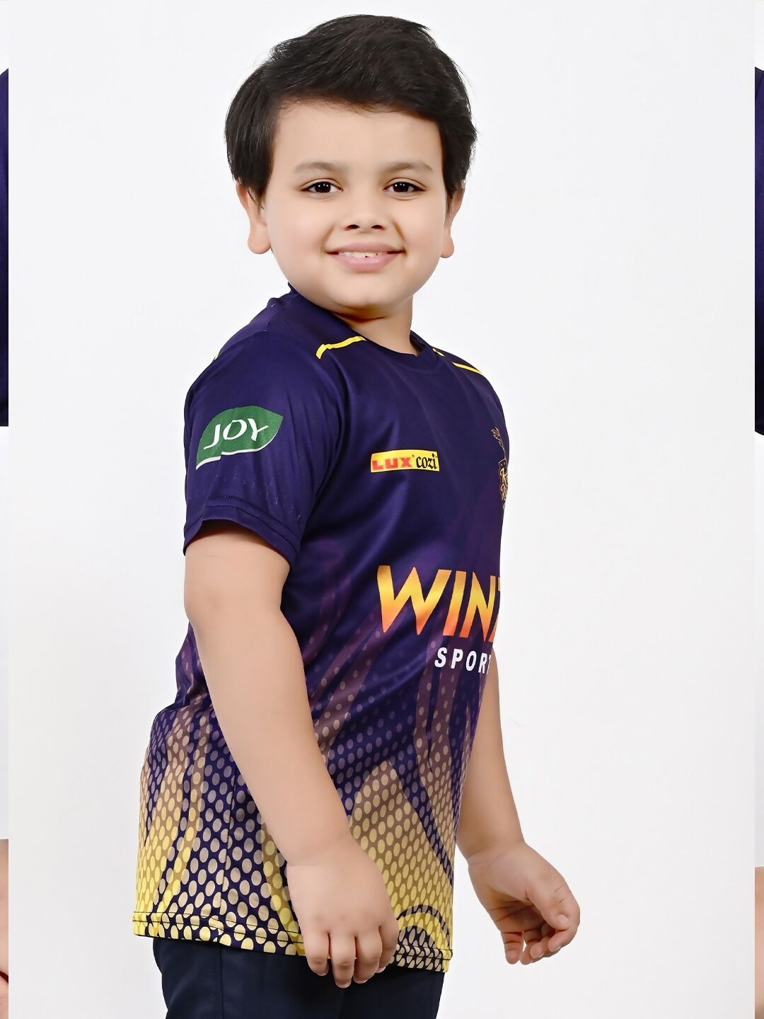 Baesd Boys Sports Round Neck Printed Cricket Jersey IPL, T20 T-shirt 