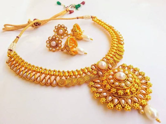 White Kemp Temple Jewelry For Occasions