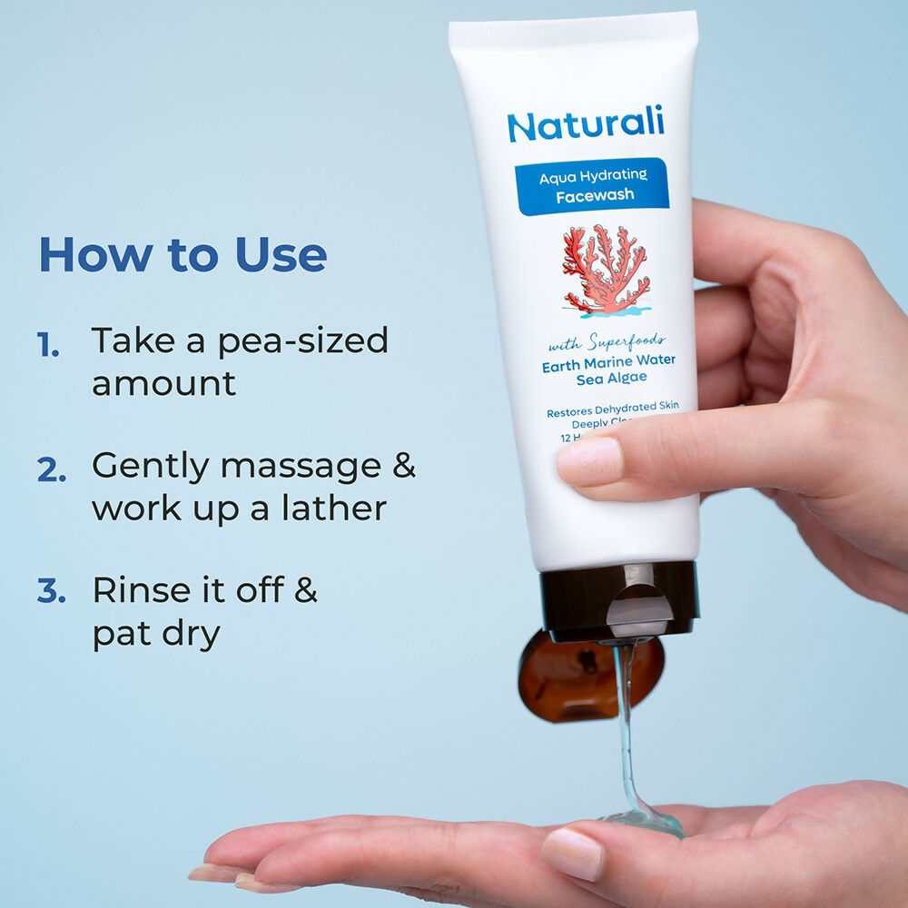 Naturali Aqua Hydrating Face Wash 
