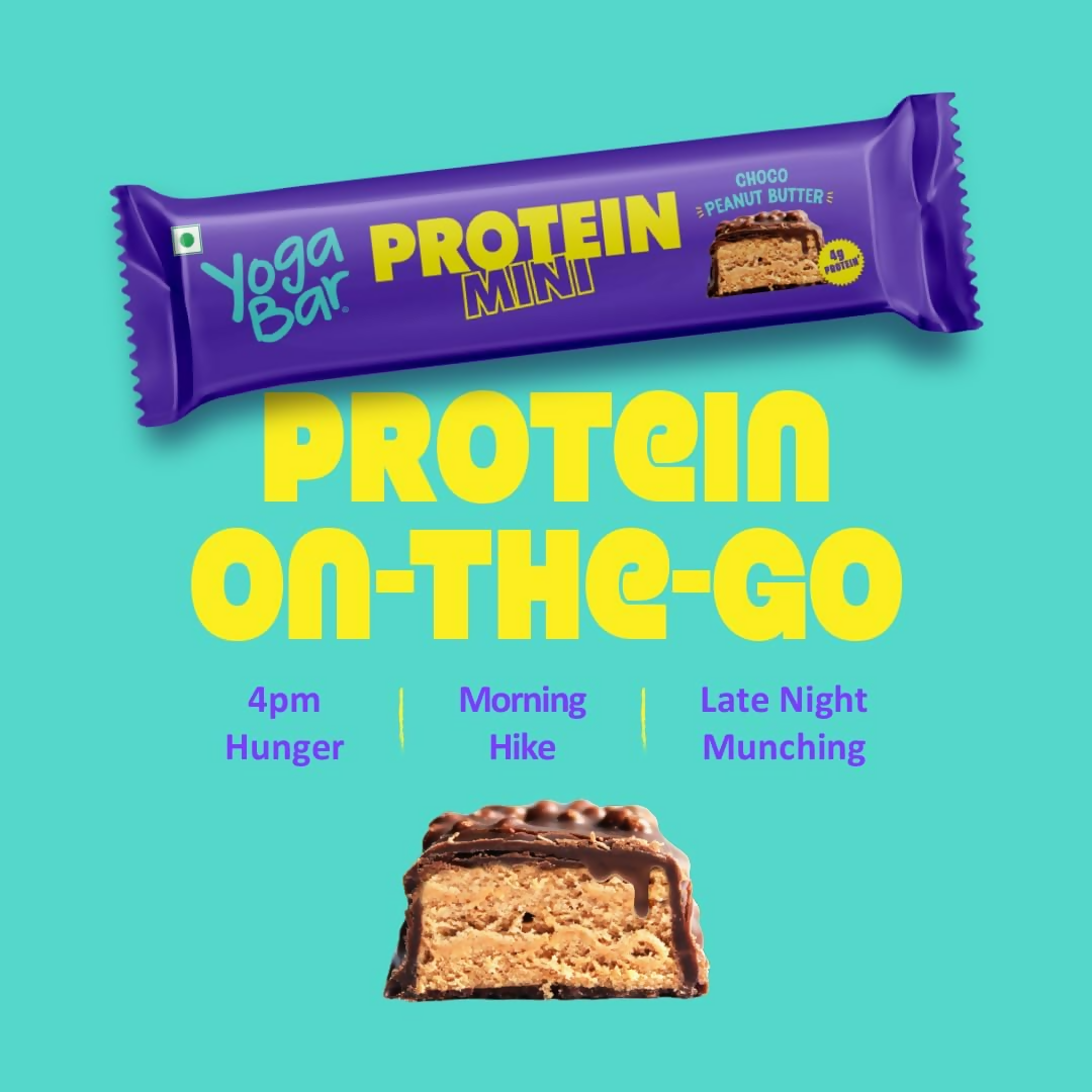 Yoga Bar Protein Minis Choco Peanut Butter, 24 Pieces, Cold Coffee Protein Shake  Grab2Buy Yoga Bar Grab2Buy