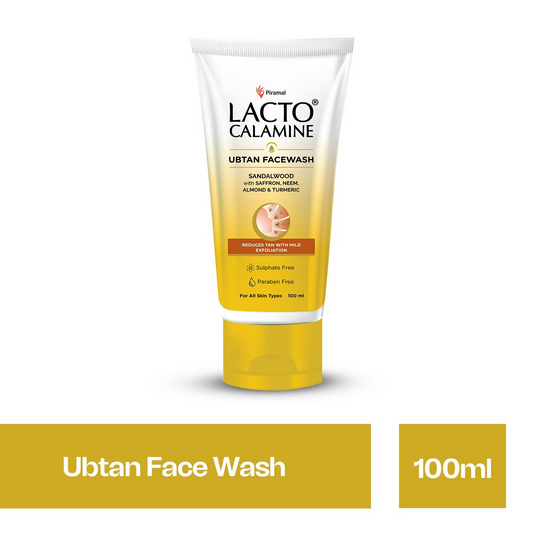 Lacto Calamine Ubtan Face Wash for Glowing Skin