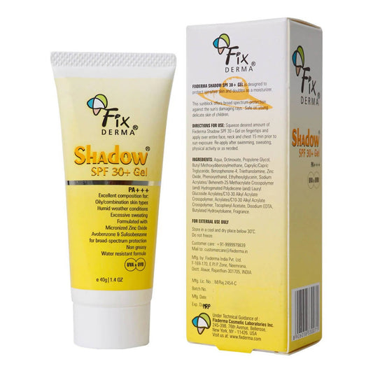 Fixderma Shadow SPF 30+ Sunscreen Gel - Grab2buy