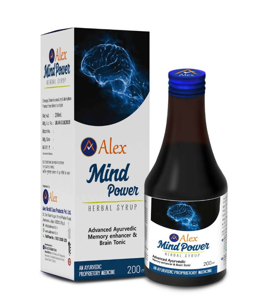 Alex Mind Power Herbal Syrup - Grab2buy