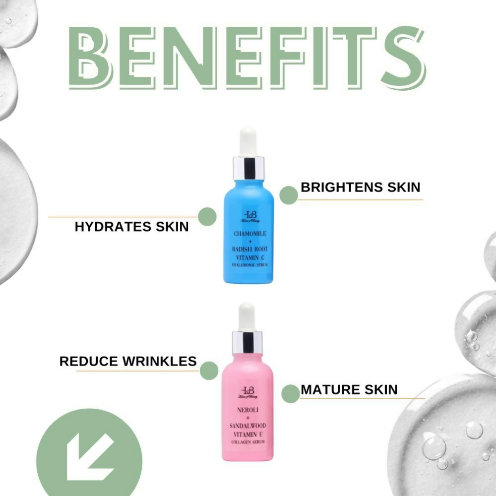 House of Beauty Am + Pm Pack - Collagen + Hyaluronic Serum 