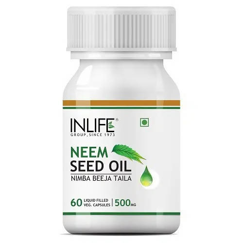 Inlife Neem Seed Oil Capsules 