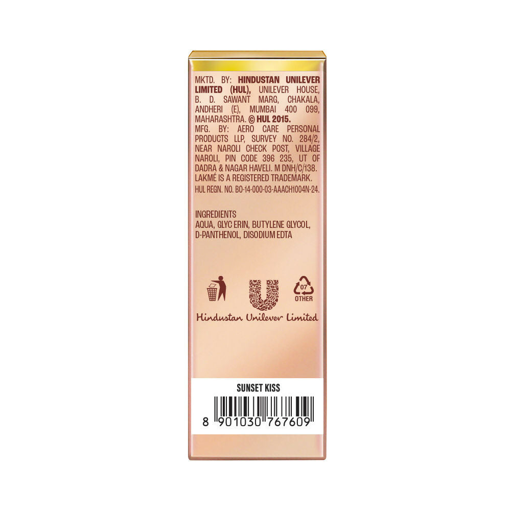 Lakme 9To5 Double Duty Lip & Cheek Water Stain, Transferproof & Long Lasting , Sunset Kiss